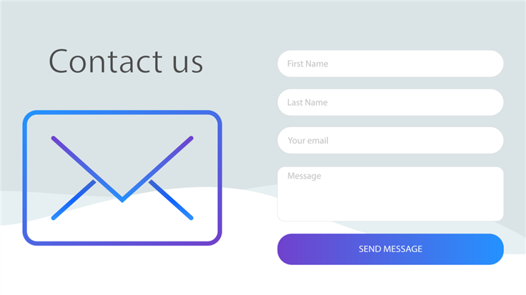 website contact form