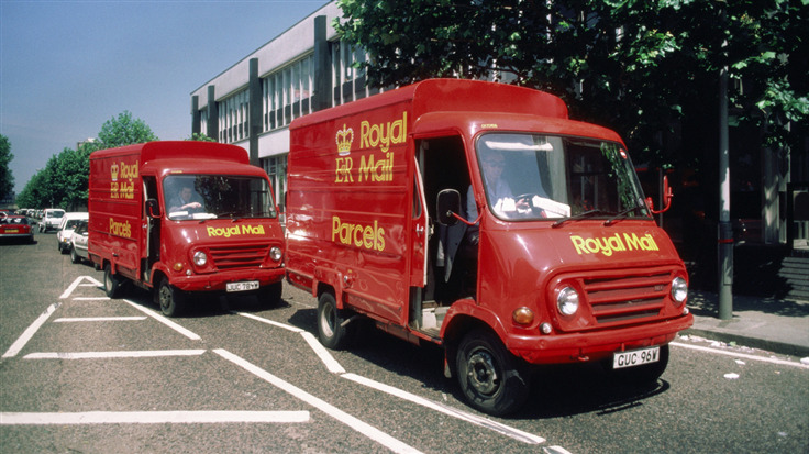 Royal Mail vans