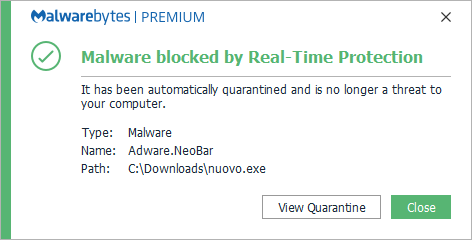 block Adware.NeoBar