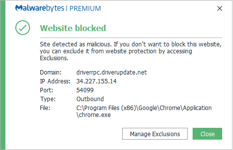 block driverupdate.net