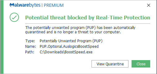 block PUP.Optional.AuslogicsBoostSpeed