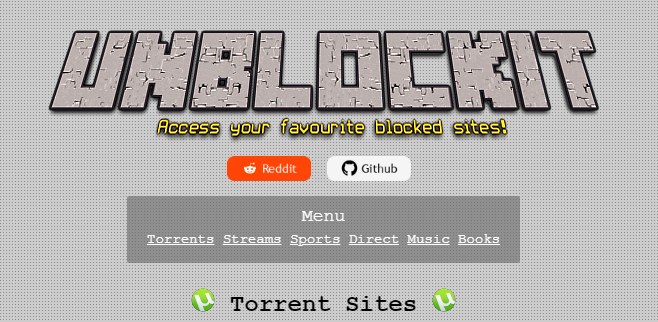 The site unblockit at unblockit.onl