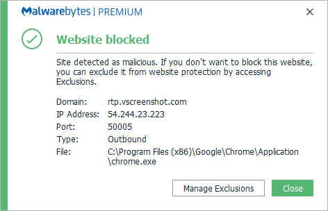 block vscreenshot.com